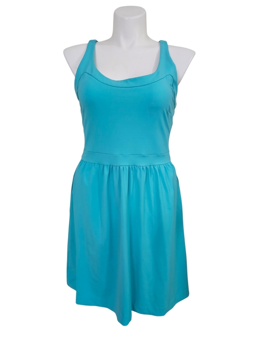 Cynthia Rowley Dresses & Skirts - Cynthia Rowley Teal Zip-Front Top with Gold Hardware